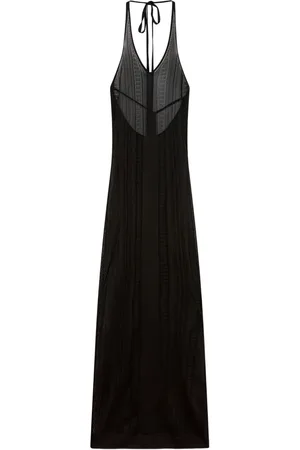 Donde Esteban Robe longue Guayabera en maille