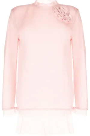 ERMANNO SCERVINO Pull à appliqué floral