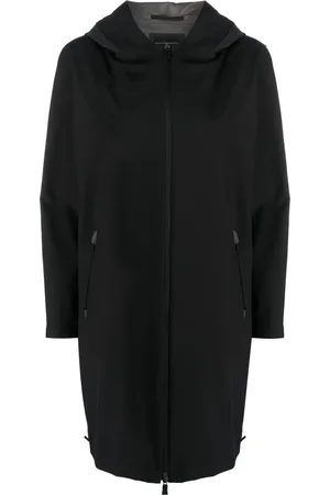 HERNO Manteau zippé à capuche