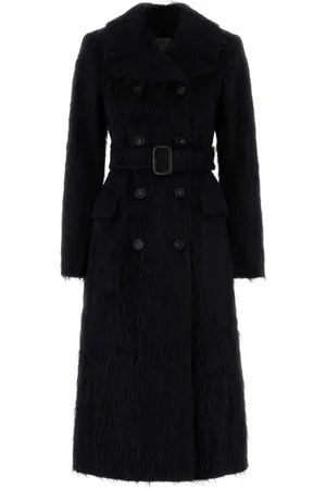 Sportmax Manteau ceinturé Modico en fourrure artificielle