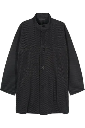 Issey Miyake Manteau MC November à design plissé