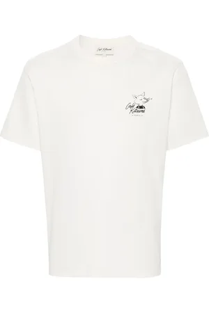 Café Kitsuné T-shirt en coton à logo imprimé