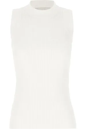 Sportmax Débardeur en maille à design nervurée