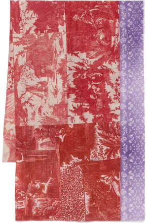 PIERRE-LOUIS MASCIA Foulard à imprimé géométrique