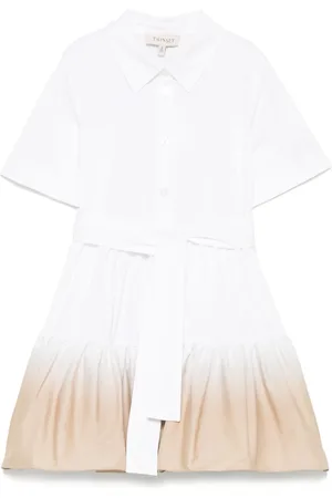 Twin-Set Robe à logo appliqué