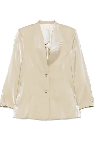 RAME Blazer à effet métallisé