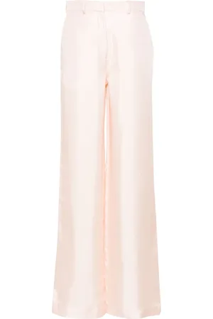 Lanvin Pantalon en soie à coupe ample