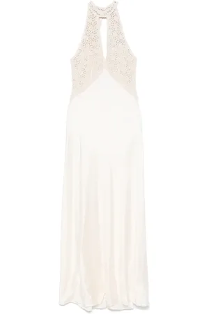 Twin-Set Robe longue à empiècements