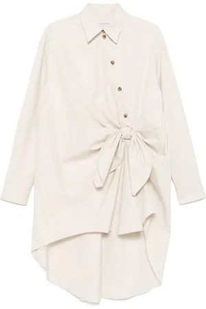 Viktor & Rolf Robe-chemise courte à détail noué
