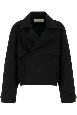 Entire Studios Veste boutonnée à col contrastant