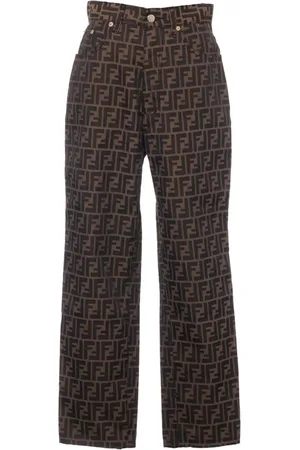 Fendi Jean à motif Zucca (années 1980-2000)