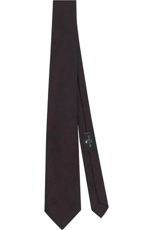 Etro Cravate en soie à motif jacquard