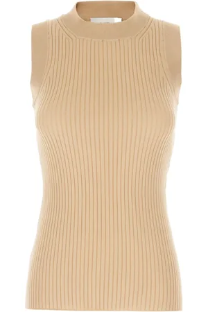 Sportmax Débardeur en maille à design nervurée