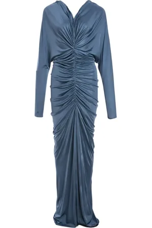 Atlein Robe longue à col v