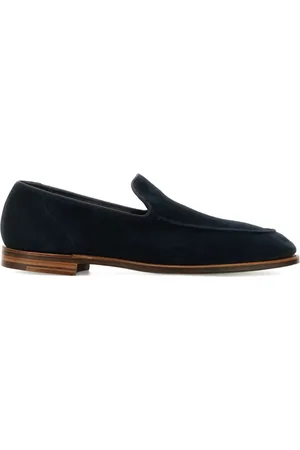 Crockett & Jones Mocassins Salcombe en daim
