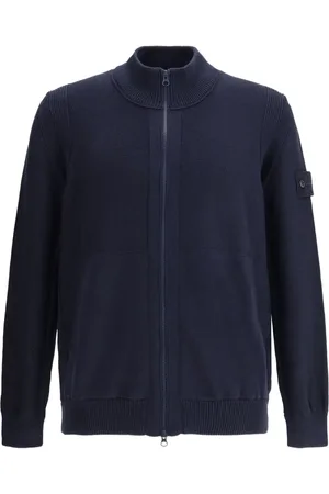 Stone Island Sweat à détail zippé