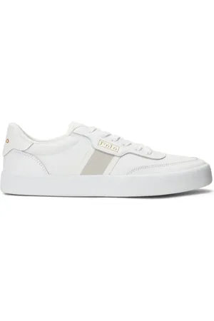 Ralph Lauren Baskets Court en cuir