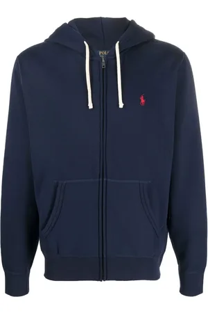 Ralph Lauren Hoodie The RL à fermeture zippée