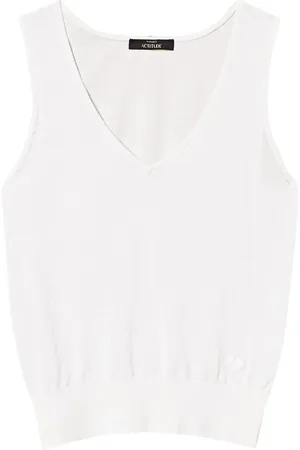 Twin-Set Gilet en maille à col v