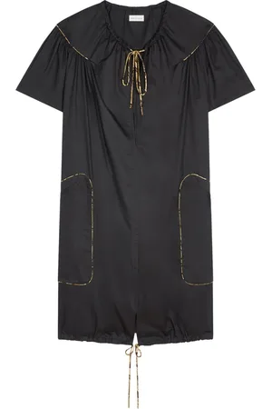 DRIES VAN NOTEN Robe en coton à coupe courte