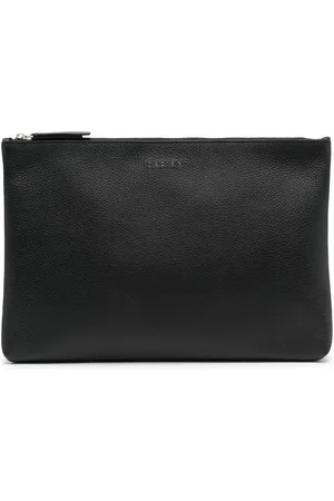 Orciani Pochette zippée en cuir