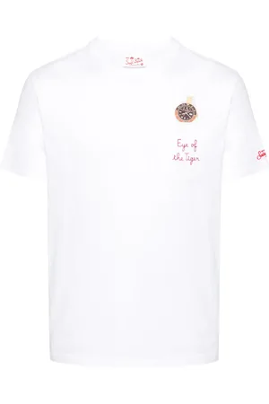 MC2 SAINT BARTH T-shirt en coton à logo brodé