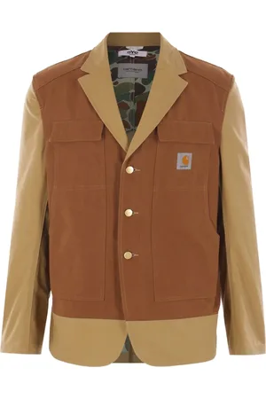 JUNYA WATANABE Blazer en coton à empiècements