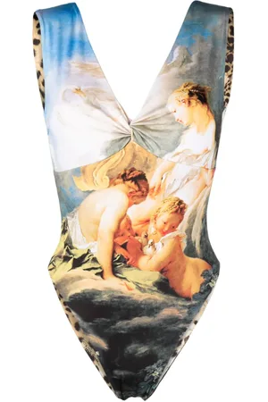 Roberto Cavalli Maillot de bain à design réversible