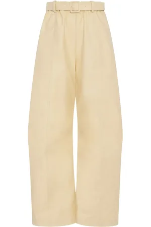 ROSETTA GETTY Pantalon fuselé à taille ceinturée