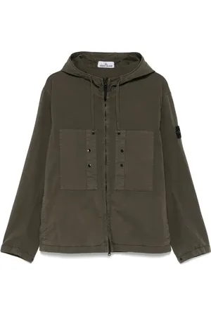 Stone Island Veste matelassée à patch Compass