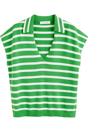 Chinti & Parker Polo en maille à rayures