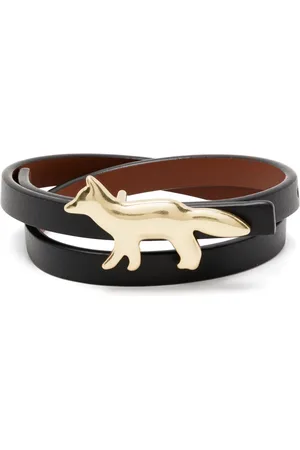 Maison Kitsuné Bracelet en cuir