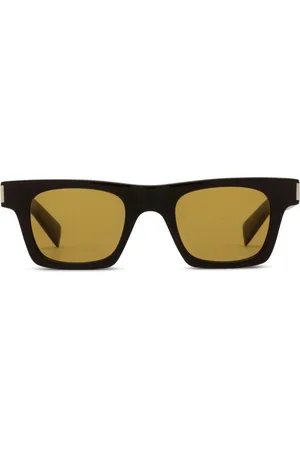 Saint Laurent Lunettes de soleil à logo imprimé