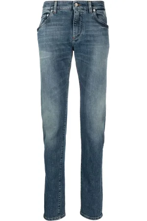 Dolce & Gabbana Jean à plaque logo