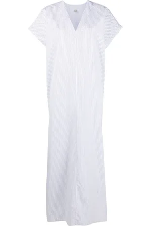 Totême Robe longue à rayures