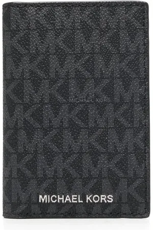 Michael Kors Porte-cartes en cuir à imprimé monogrammé