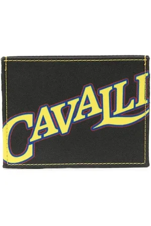 Roberto Cavalli Porte-cartes à logo imprimé