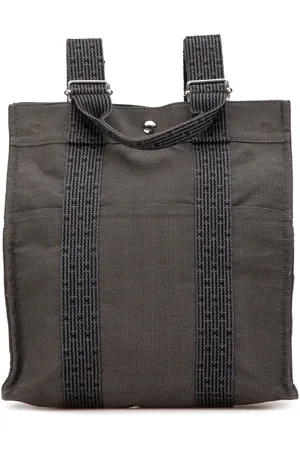 Hermès Sac à dos Herline MM en toile 20e siècle