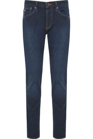 Emporio Armani Jean à patch logo