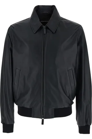 Emporio Armani Veste à bords nervurés