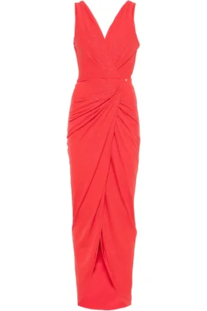 NISSA Robe longue à paillettes