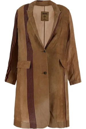 UMA WANG Manteau à rayures