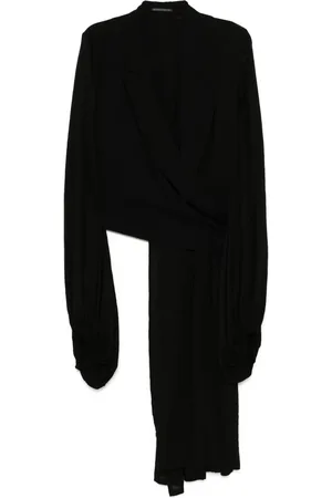 YOHJI YAMAMOTO Blazer à manches bouffantes