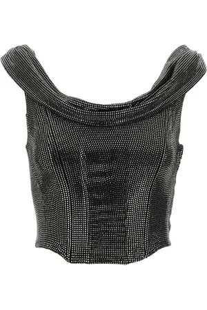 GIUSEPPE DI MORABITO Haut bustier brodé de sequins