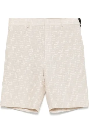 Fendi Short à motif monogrammé en jacquard