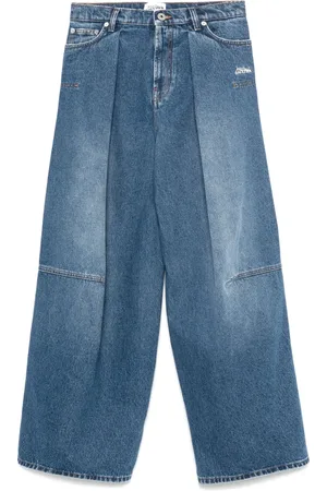 Jean Paul Gaultier Jean à logo brodé