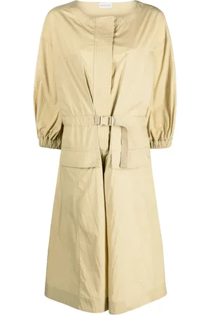 Moncler Robe mi-longue à taille ceinturée