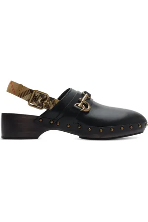 Burberry Mules en cuir à bride