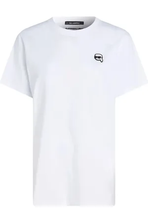 Karl Lagerfeld T-shirt à patch Ikon