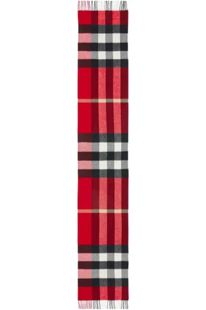 Burberry écharpe frangée à motif The Classic Check